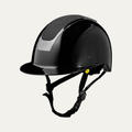 Equinavia Crown Glossy Mips® Riding Helmet - Black/Black Shimmer