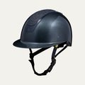 Equinavia Crown Glossy Mips® Riding Helmet - Navy/Navy Shimmer