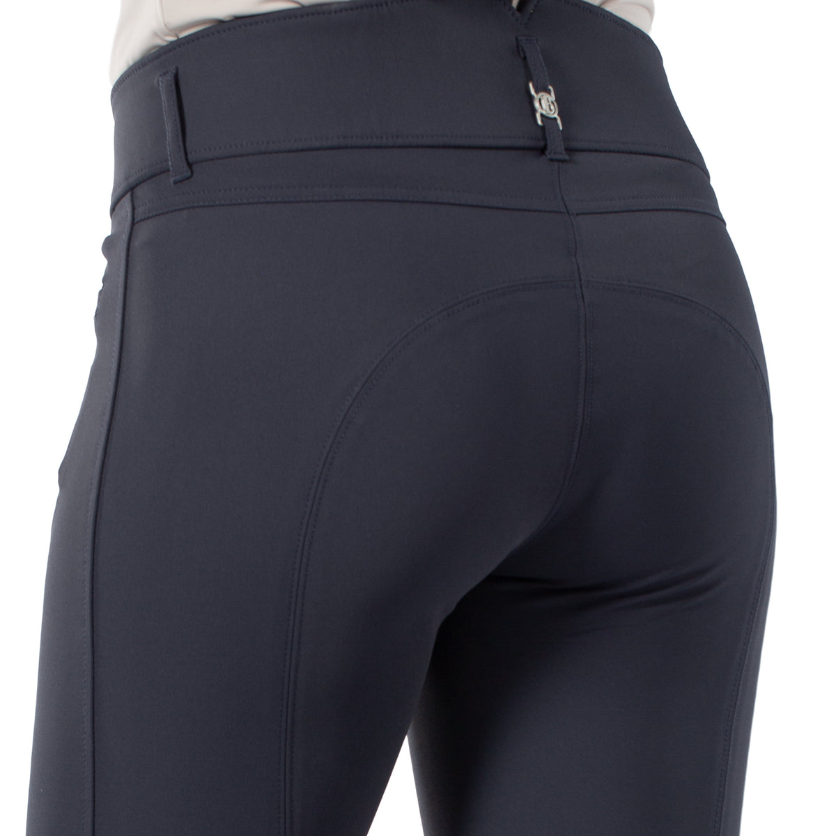 B Vertigo Tiffany Womens High Waist Silicone Knee Patch Breeches image #6