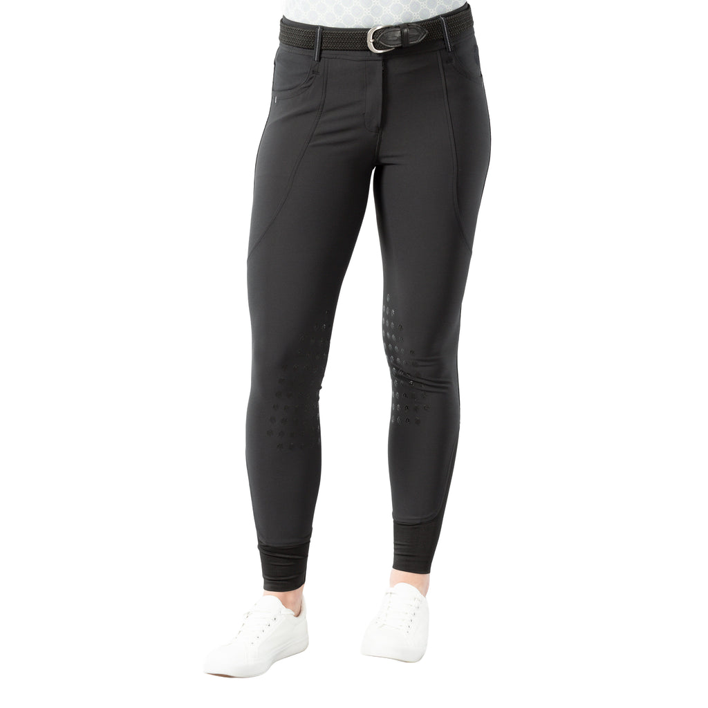 Equinavia Annika Womens Silicone Knee Patch Breeches image #3