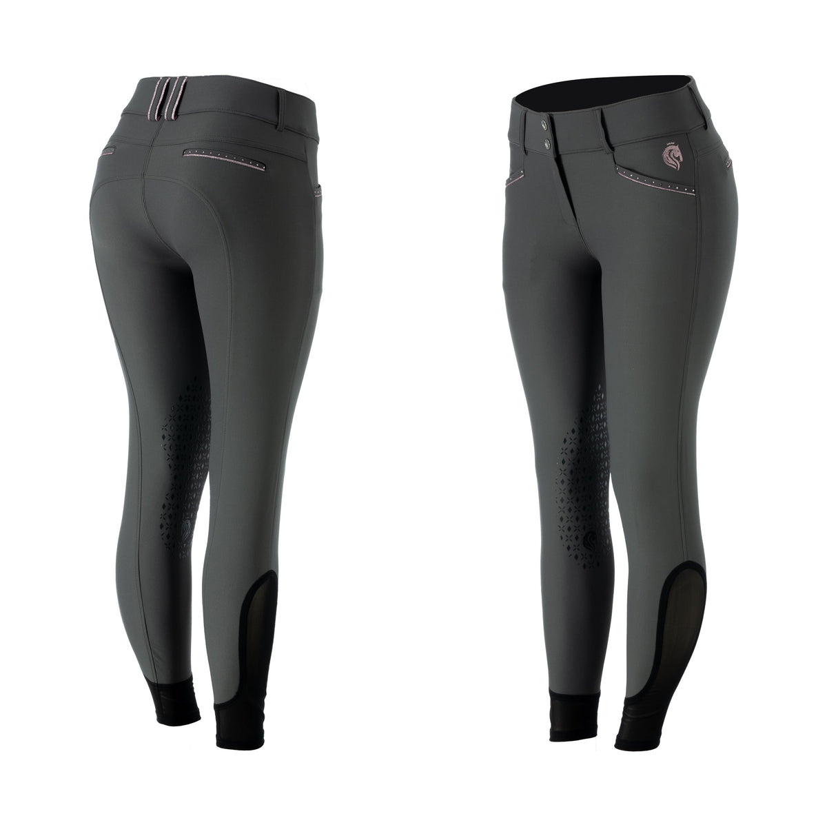 Equinavia Victoria Womens Silicone Knee Patch Breeches image #8