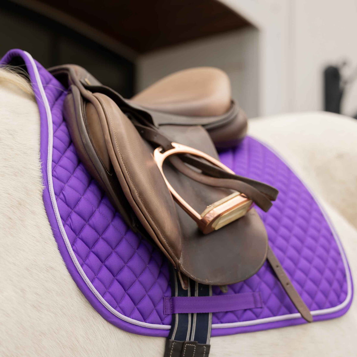 Equinavia Voss All Purpose Saddle Pad and Bonnet Set image #4