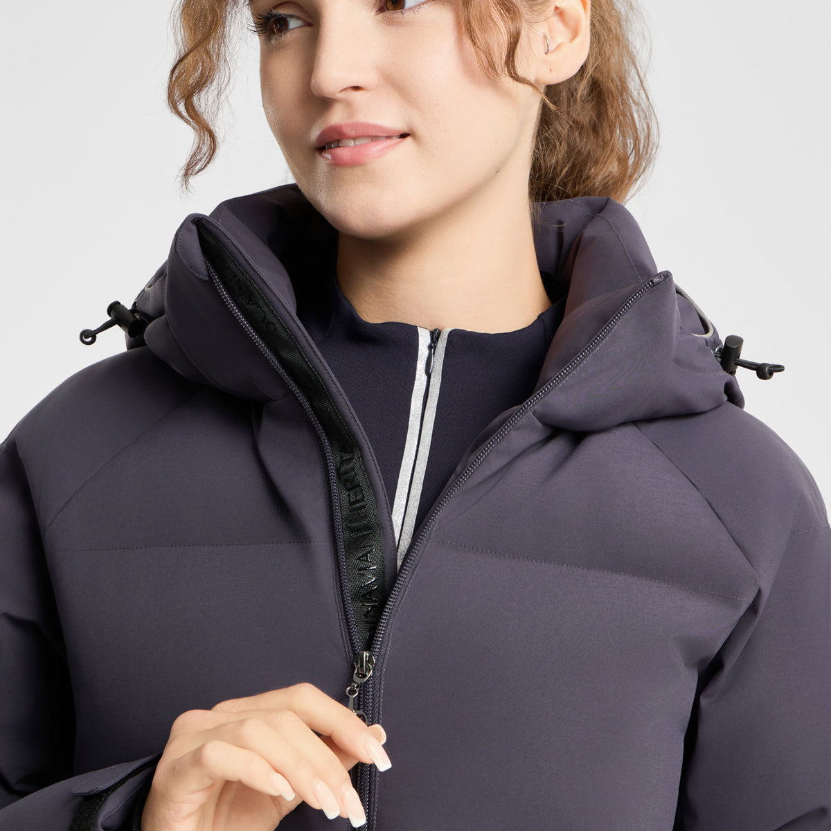 Horze Dina Womens Puffy Padded Jacket image #6