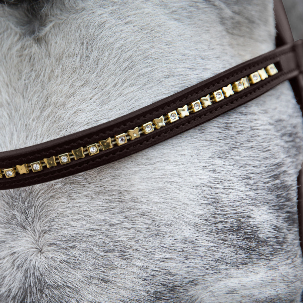 Horze Weston Flash Bridle w/ Reins image #6