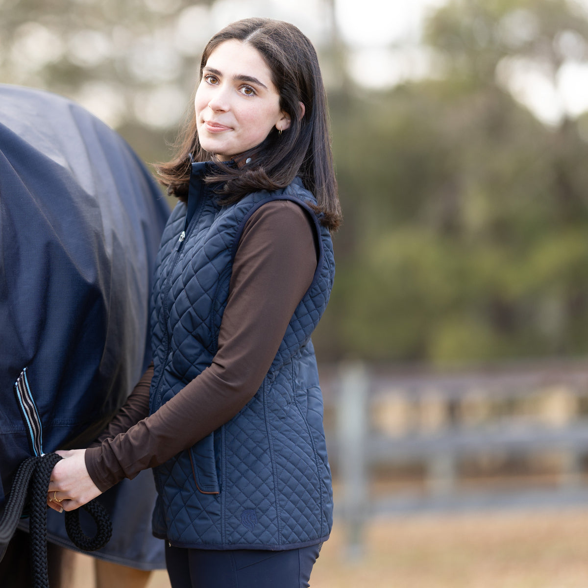 Equinavia Cecilia Womens Quilted Barn Vest image #6
