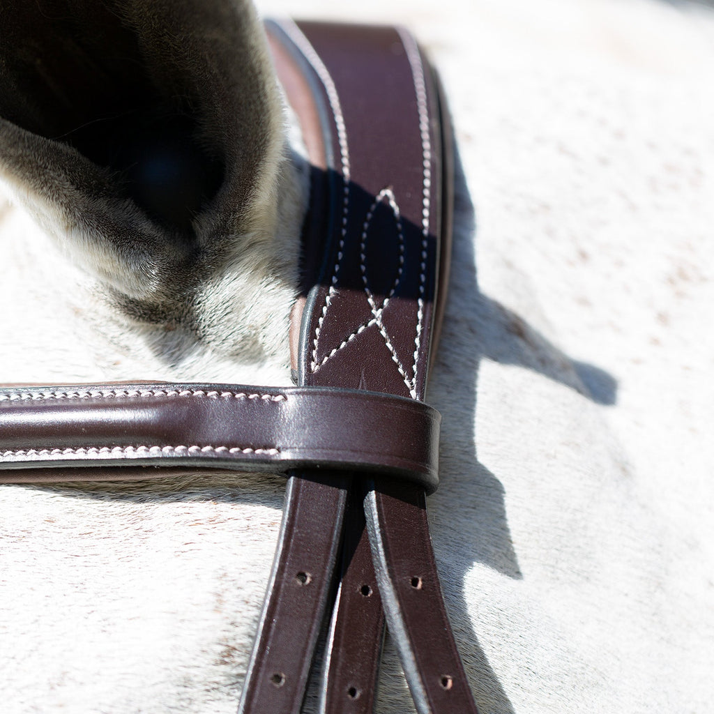 Equinavia Valkyrie Wide Noseband Hunter Bridle with Reins image #12