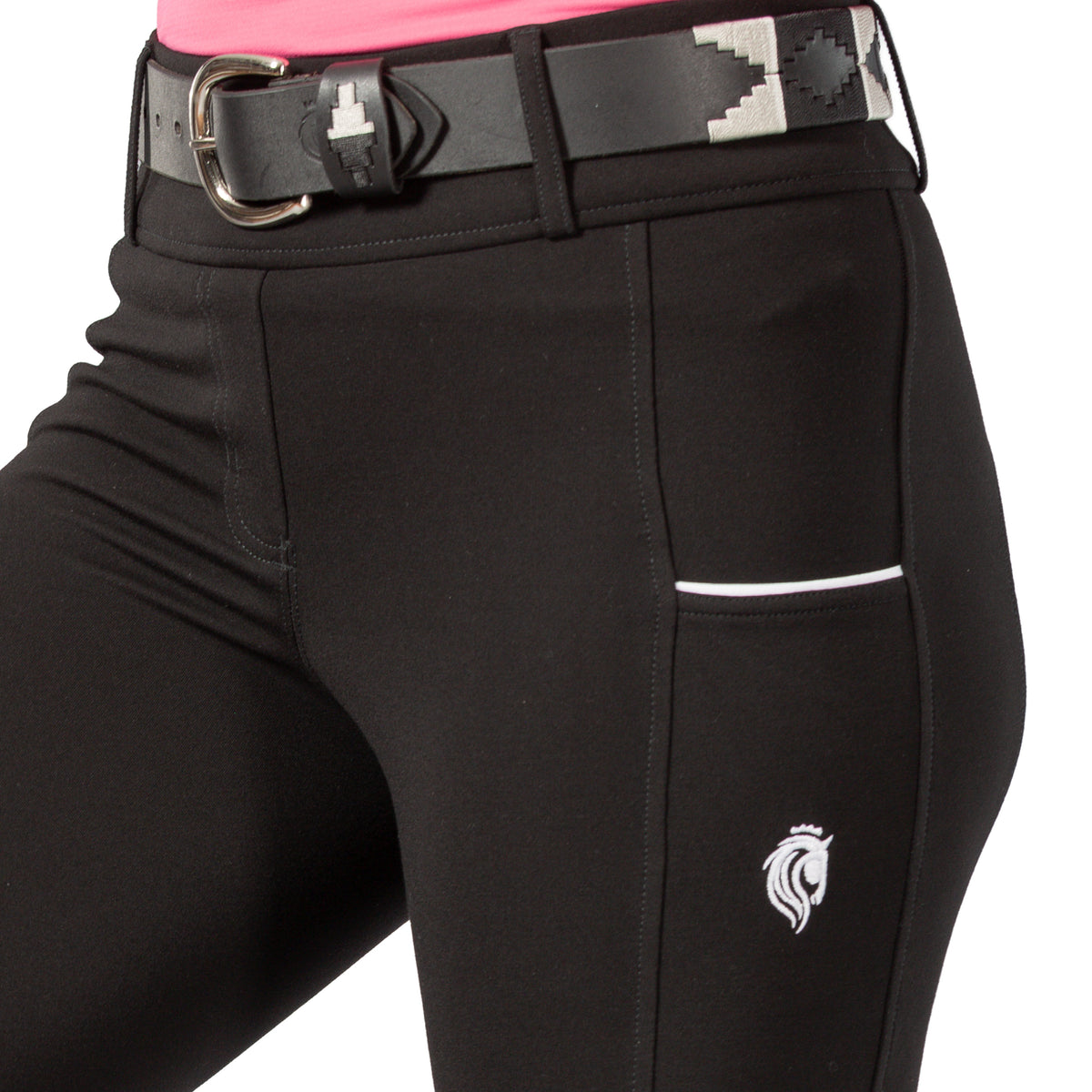 Equinavia Astrid Womens Pull On Knee Patch Breeches image #5