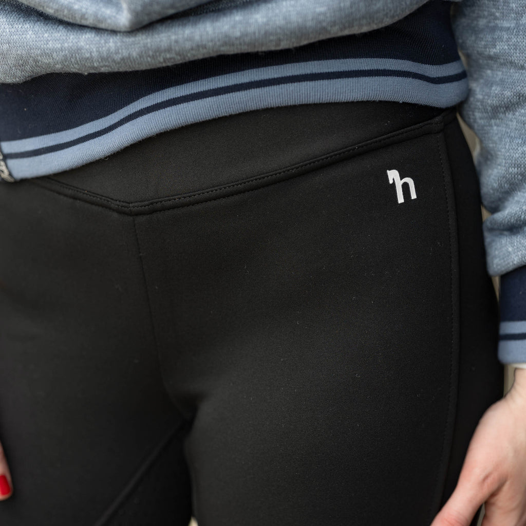 Horze Active Womens Winter Silicone Full Seat Tights image #3