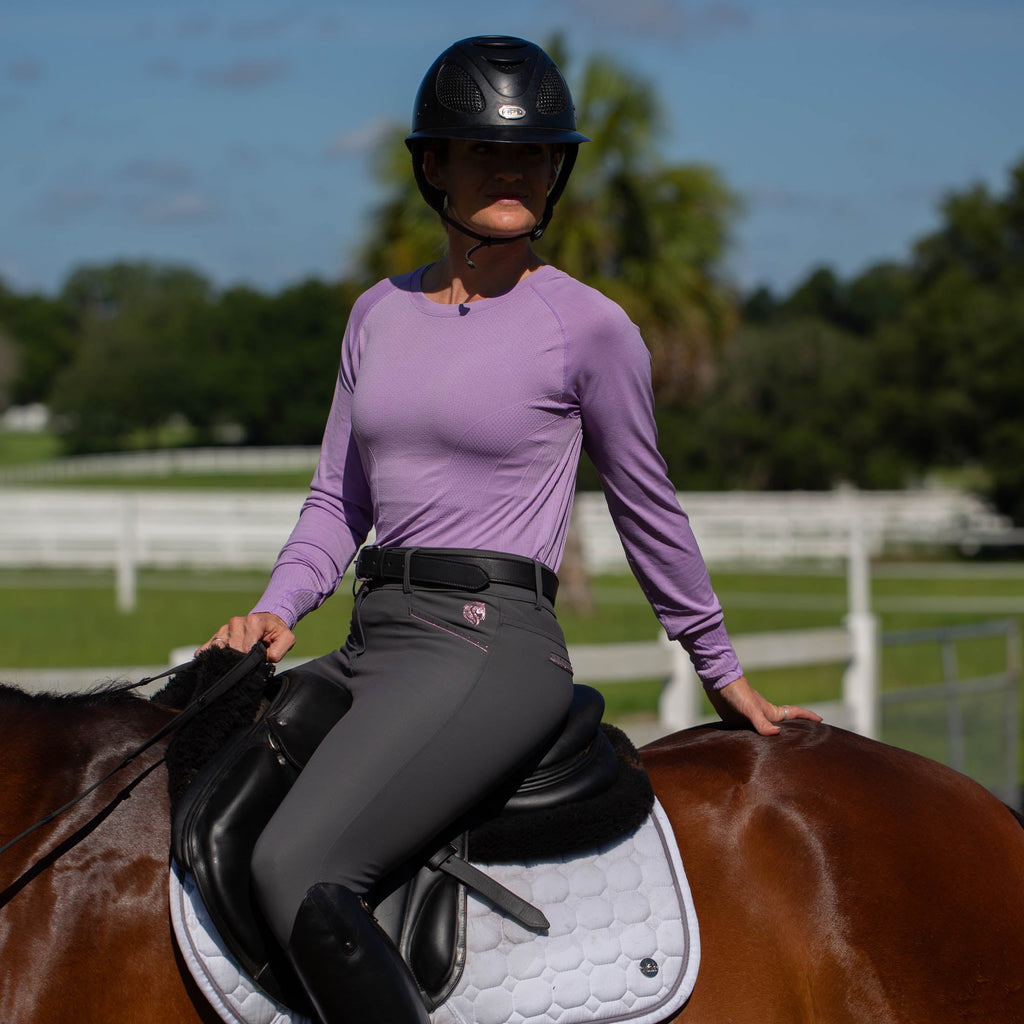 Equinavia Victoria Womens Silicone Knee Patch Breeches image #6