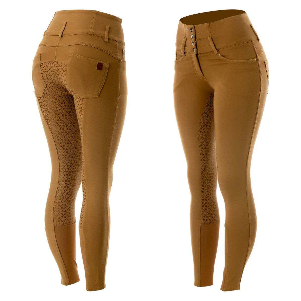Horze Tara Womens High Waist Silicone Full Seat Breeches image #9