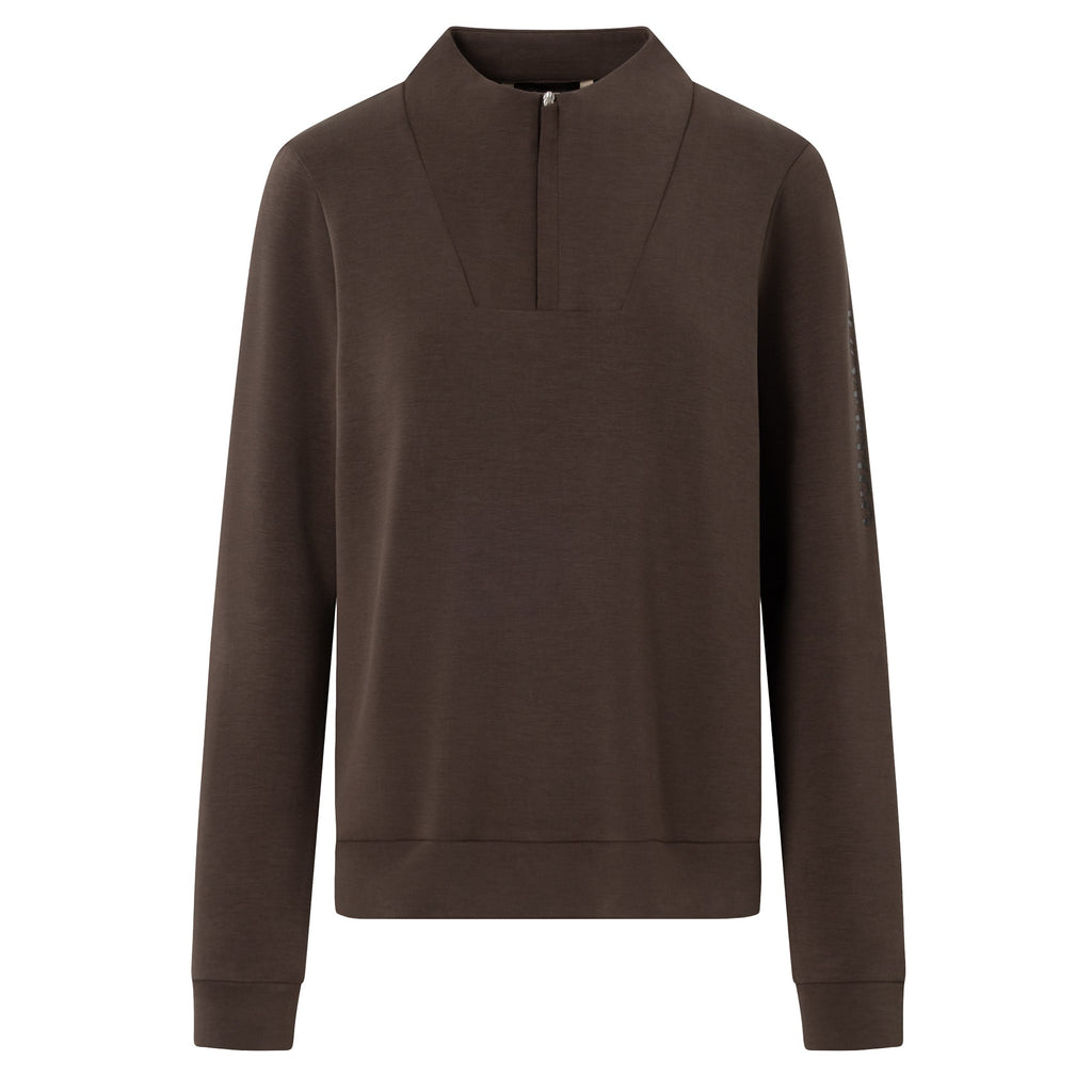 B Vertigo Kareina Womens Ultra Soft Half Zip Sweater image #1