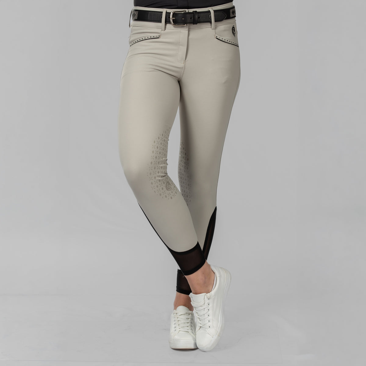 Equinavia Victoria Womens Silicone Knee Patch Breeches image #14