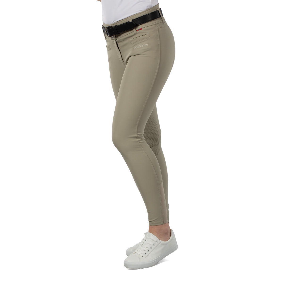 B Vertigo Tiffany Womens High Waist Silicone Knee Patch Breeches image #4