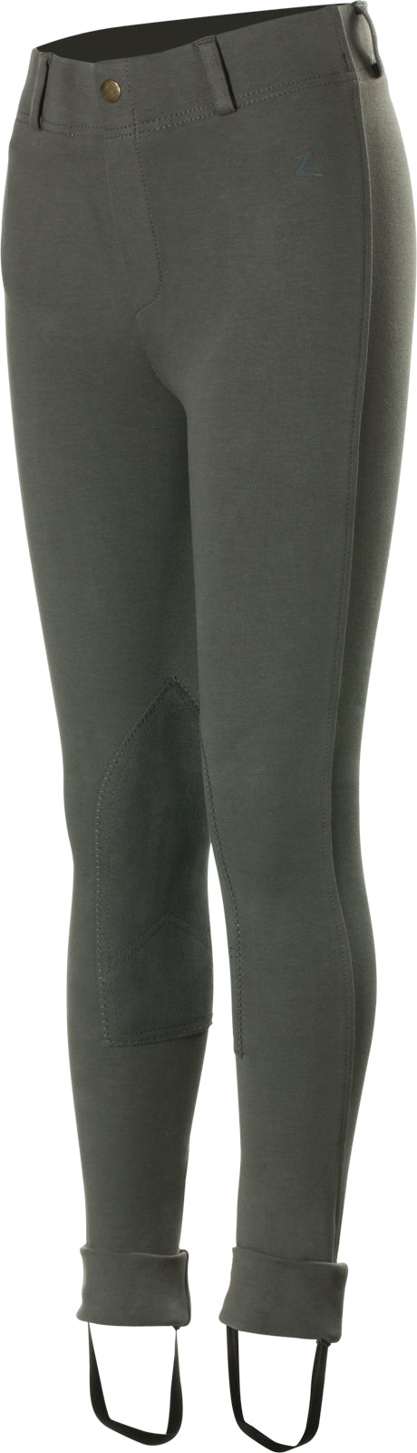 Horze Kids Nora Pull On Knee Patch Jodhpur Breeches image #6