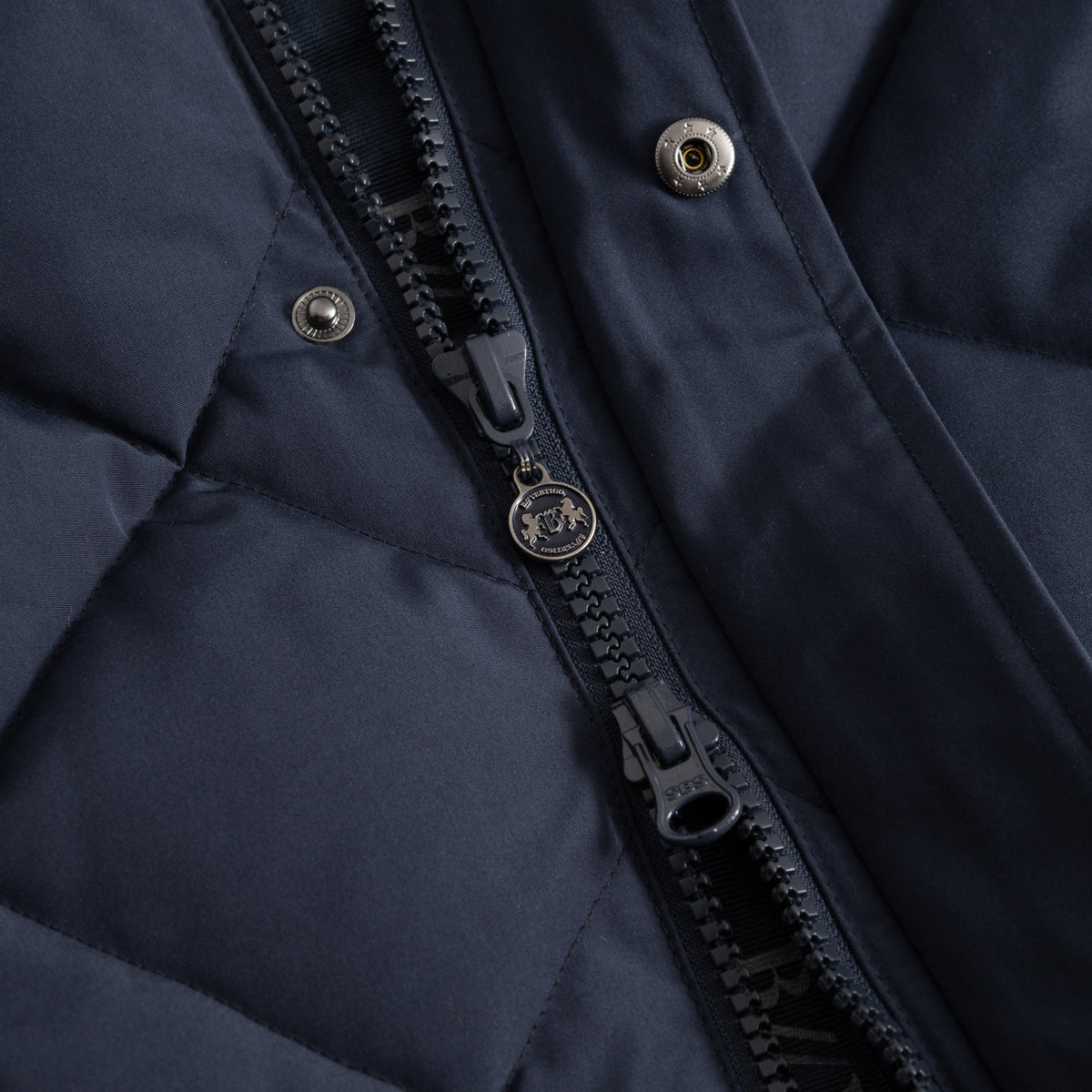 B Vertigo Gem Womens Waxed Padded Long Vest image #6