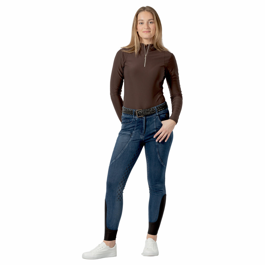 Equinavia Helena Womens Denim Full Seat Breeches image #10