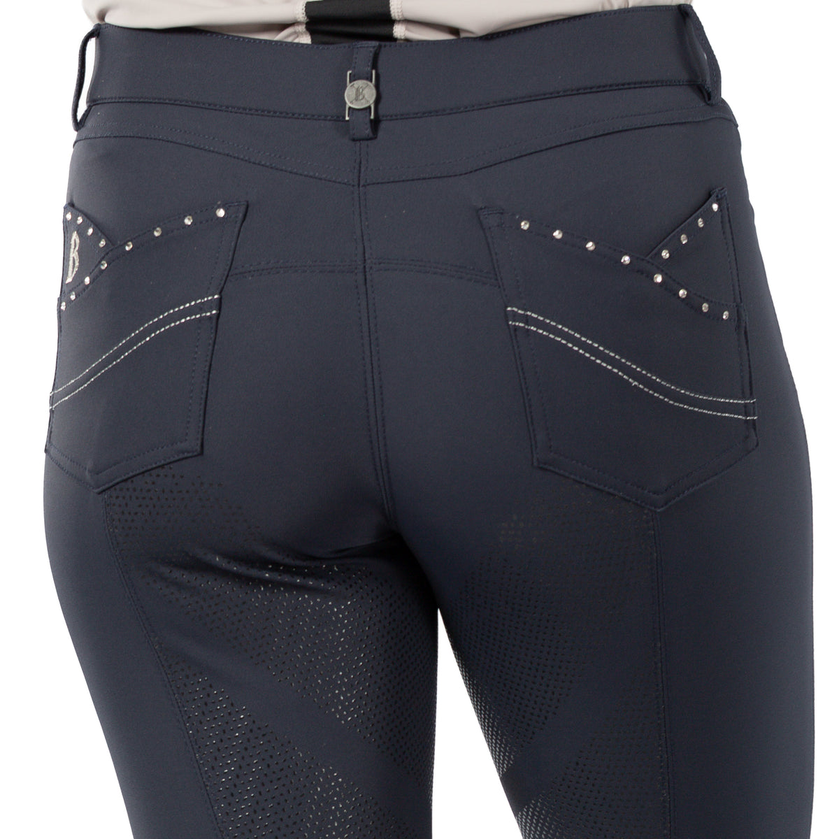 B Vertigo Olivia Womens Silicone Full Seat Breeches image #7