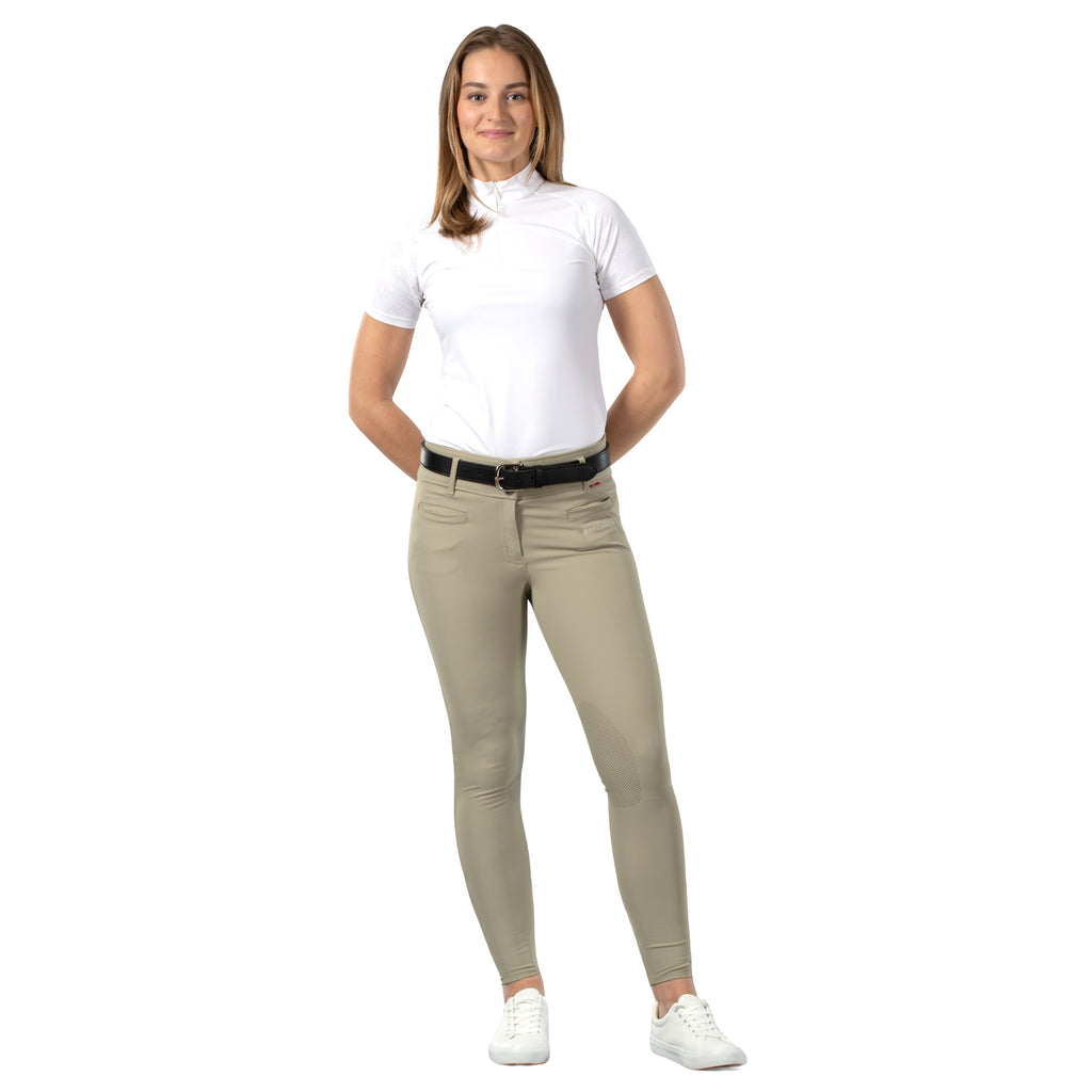 B Vertigo Tiffany Womens High Waist Silicone Knee Patch Breeches image #10