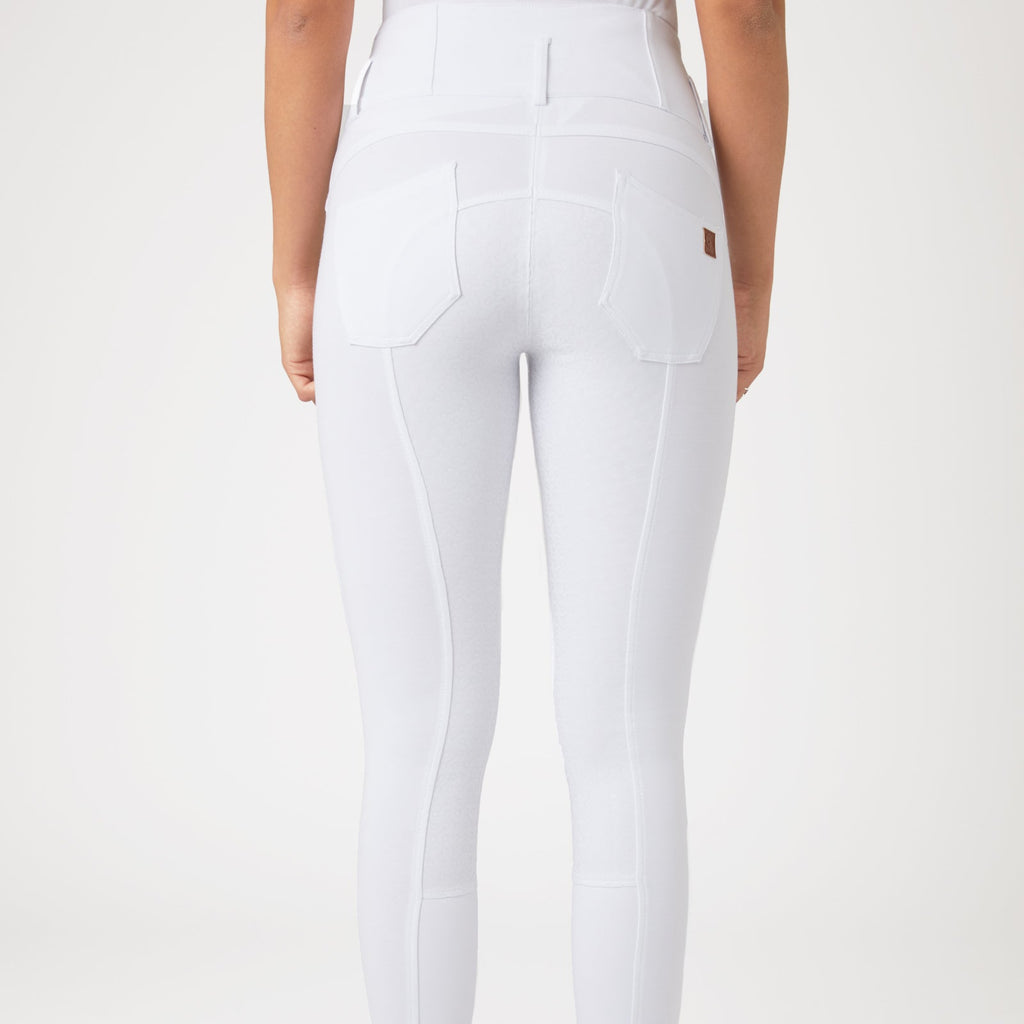 Horze Tara Womens High Waist Silicone Full Seat Breeches image #7