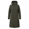 B Vertigo Gem Womens Waxed Padded Long Coat image #1