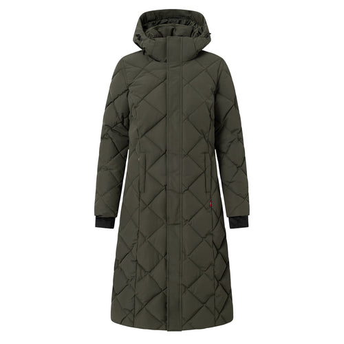 B Vertigo Gem Womens Waxed Padded Long Coat image #1