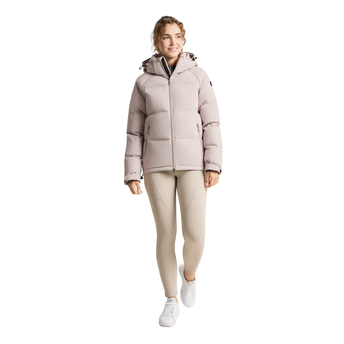 Horze Dina Womens Heated Puffy Padded Jacket image #3