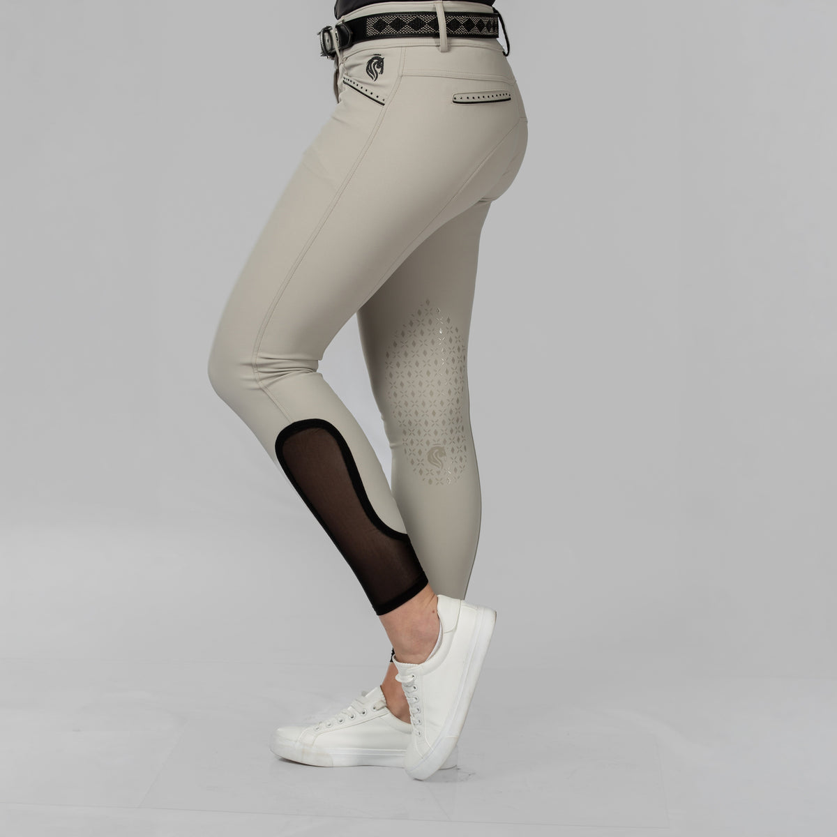 Equinavia Victoria Womens Silicone Knee Patch Breeches image #18