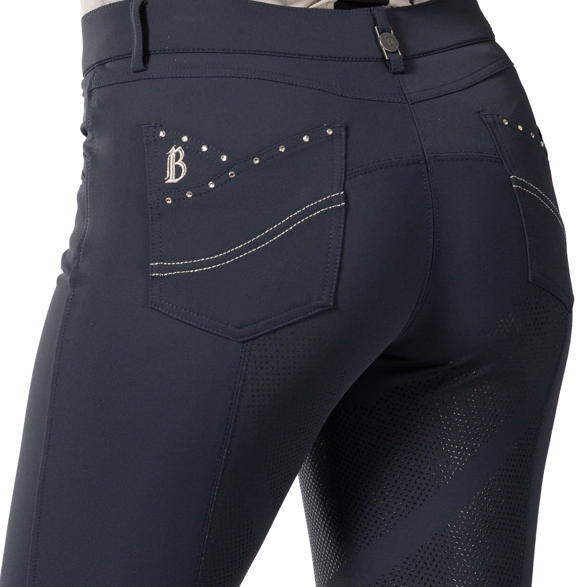 B Vertigo Olivia Womens Silicone Full Seat Breeches image #6