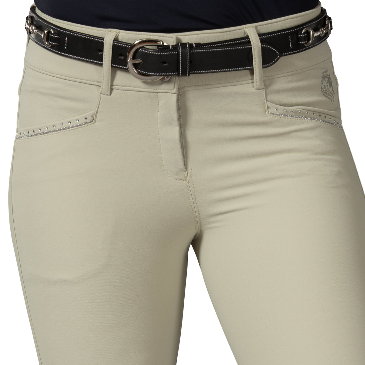 Equinavia Victoria Womens Silicone Knee Patch Breeches image #5