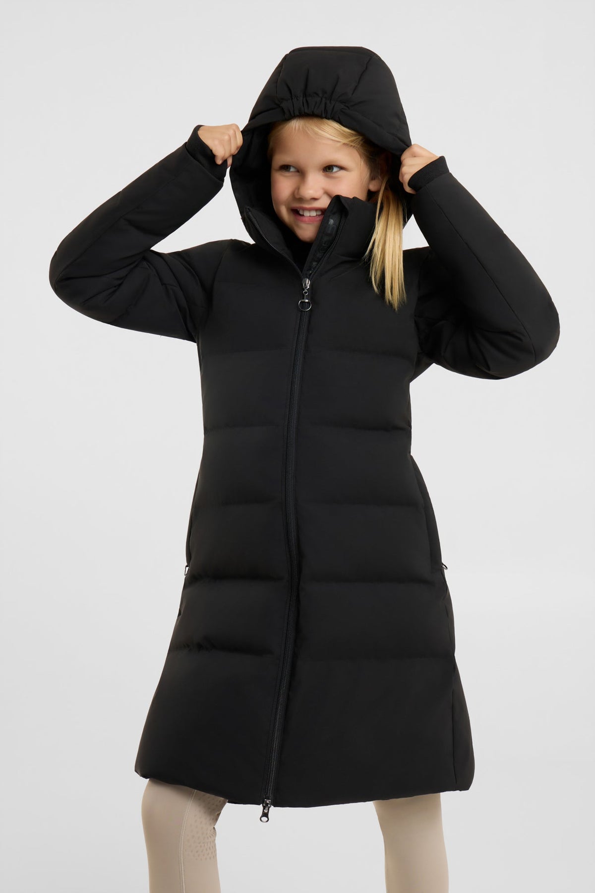 Horze Paloma Kids Insulated Long Coat image #2