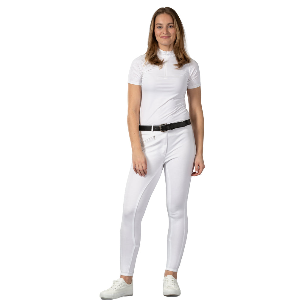 Horze Active Womens Silicone Full Seat Breeches image #10