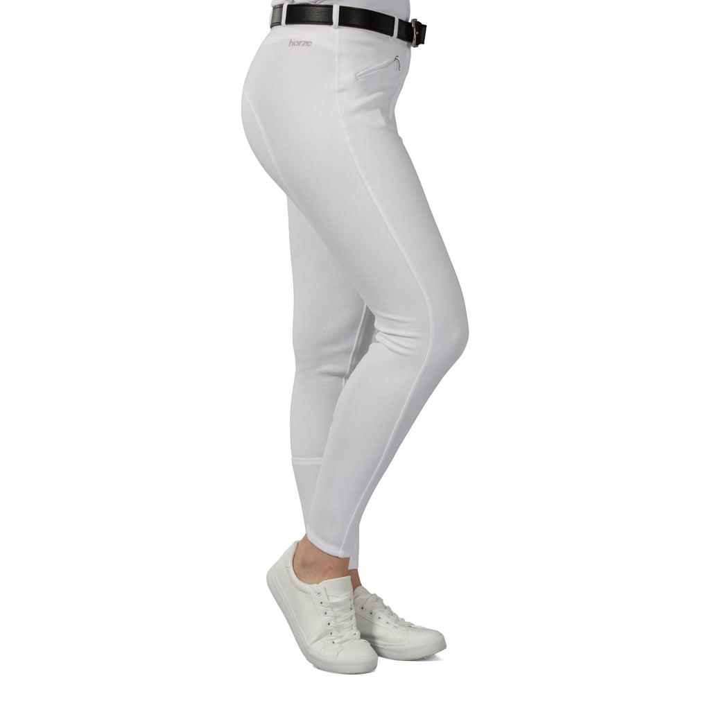 Horze Active Womens Silicone Full Seat Breeches image #4