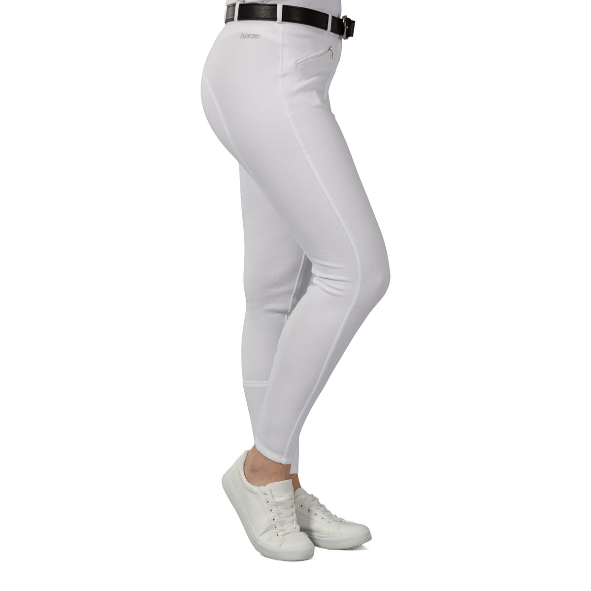 Horze Active Womens Silicone Full Seat Breeches image #4
