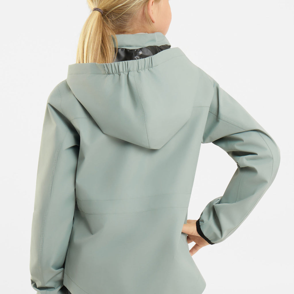 Horze Fiora Kids Lightweight Waterproof Jacket image #3