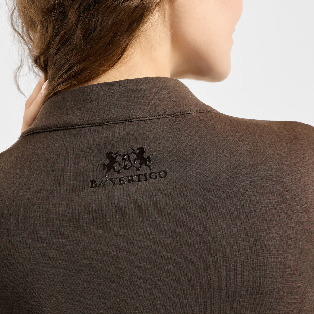 B Vertigo Kareina Womens Ultra Soft Half Zip Sweater image #5