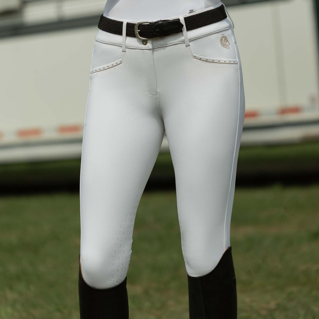 Equinavia Victoria Womens Silicone Knee Patch Breeches image #3