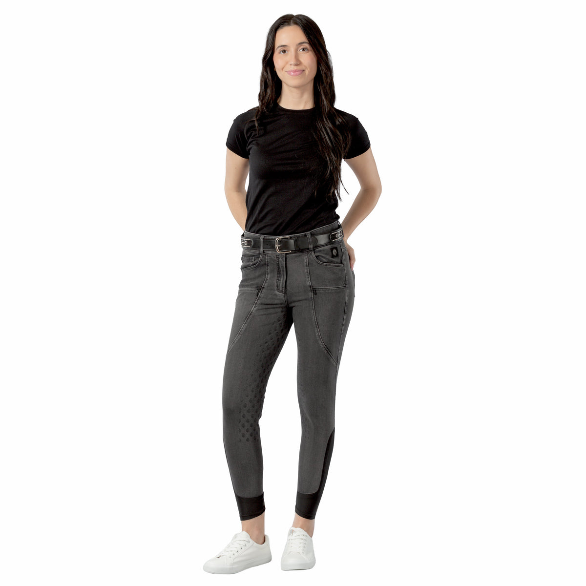 Equinavia Helena Womens Denim Full Seat Breeches image #12