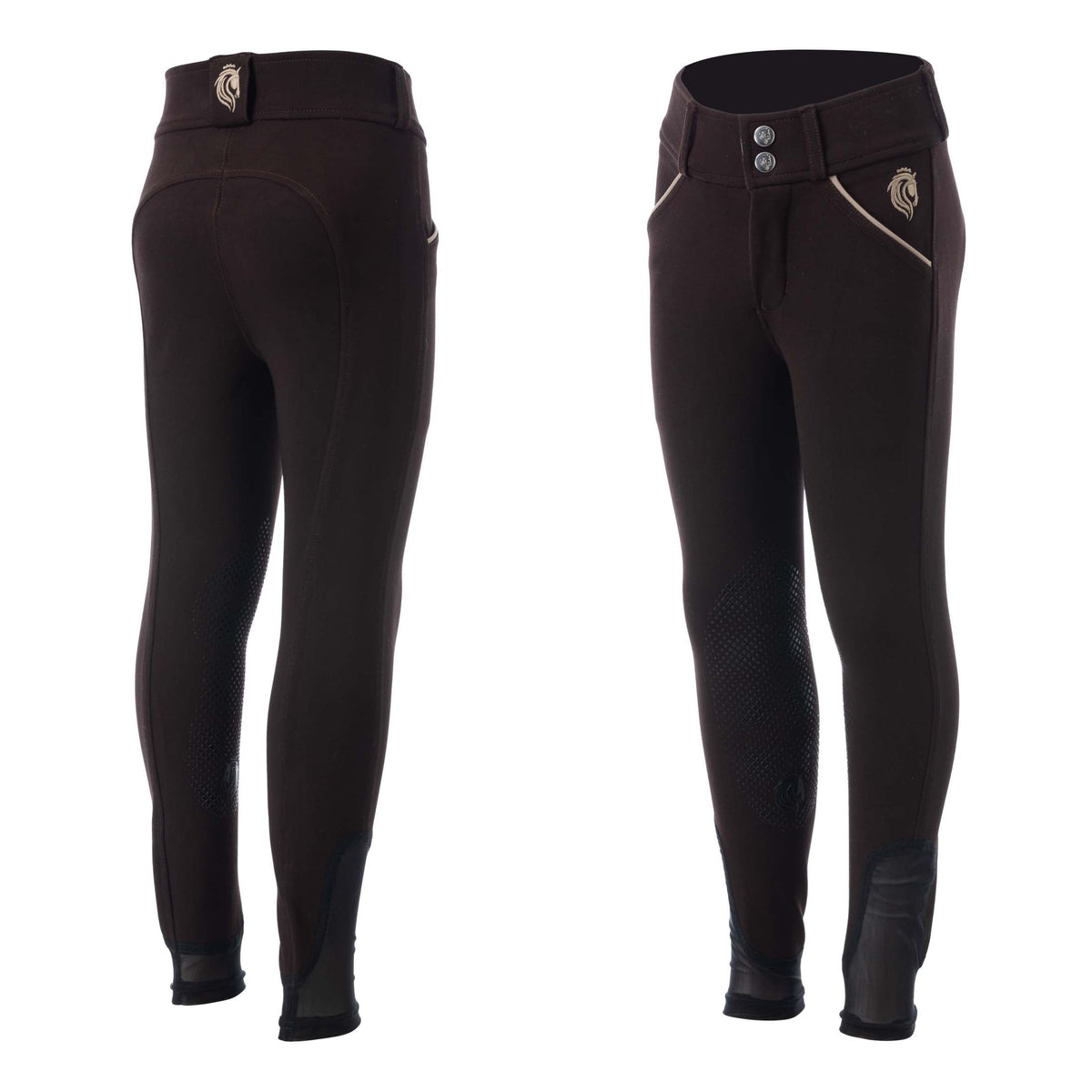 Equinavia Greta Kids Silicone Knee Patch Breeches image #1