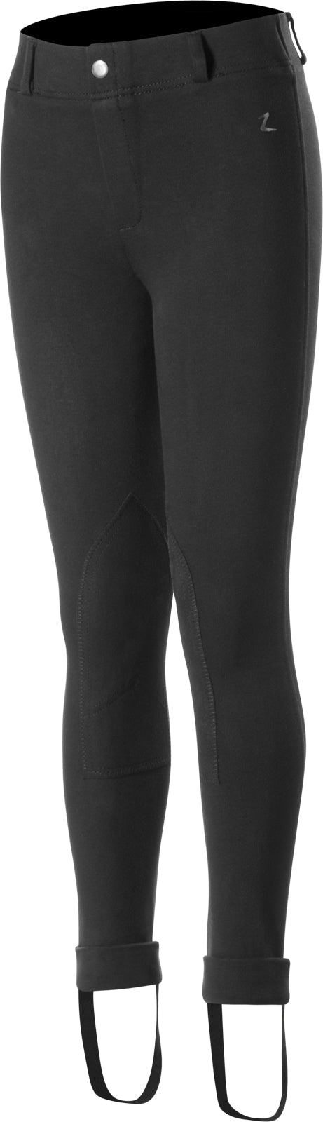 Horze Kids Nora Pull On Knee Patch Jodhpur Breeches image #6