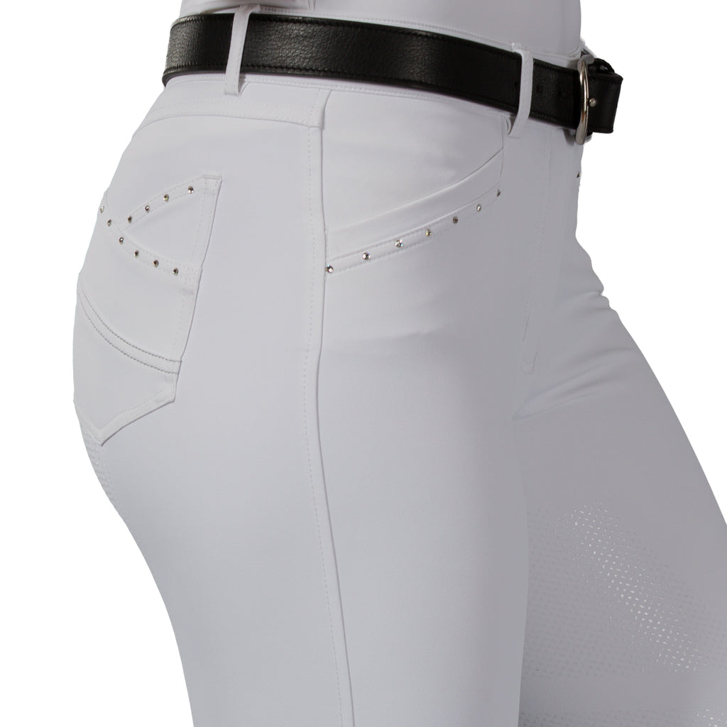 B Vertigo Olivia Womens Silicone Full Seat Breeches image #7