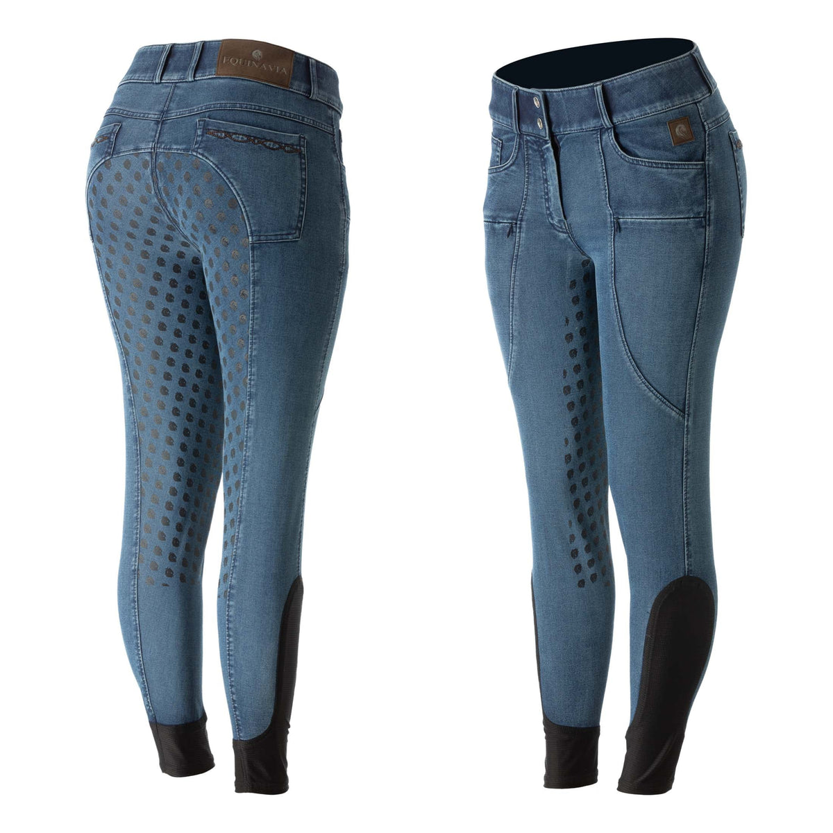 Equinavia Helena Womens Denim Full Seat Breeches image #9