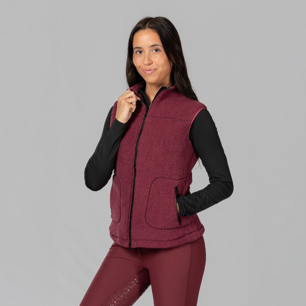 Equinavia Emma Womens Teddy Fleece Vest image #6