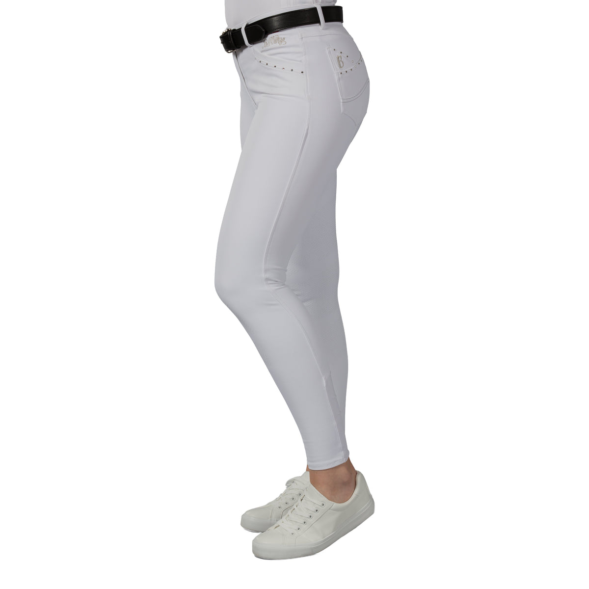 B Vertigo Olivia Womens Silicone Full Seat Breeches image #3