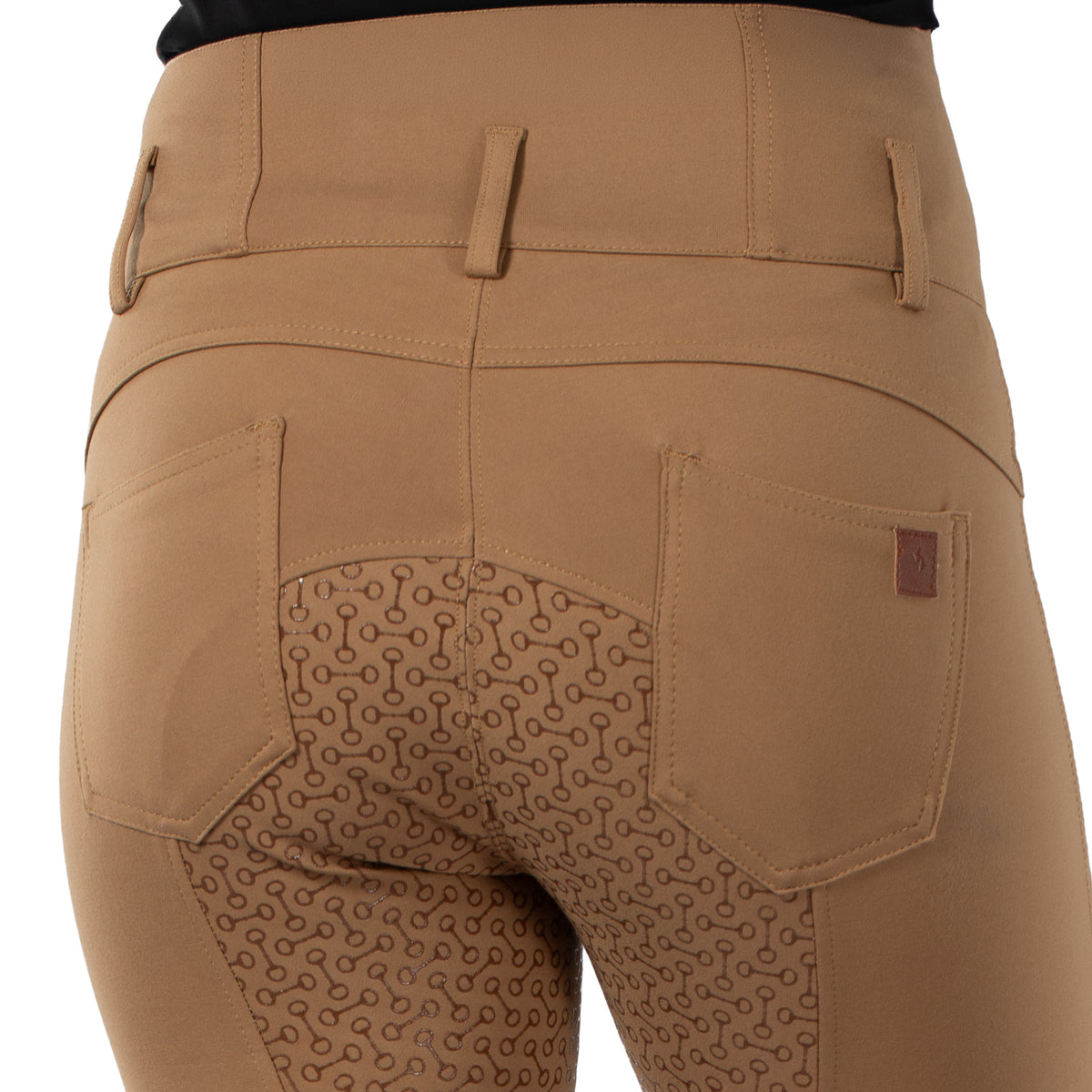 Horze Tara Womens High Waist Silicone Full Seat Breeches image #6