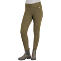 Horze Active Womens Winter Silicone Full Seat Tights w/ Phone Pockets image #1