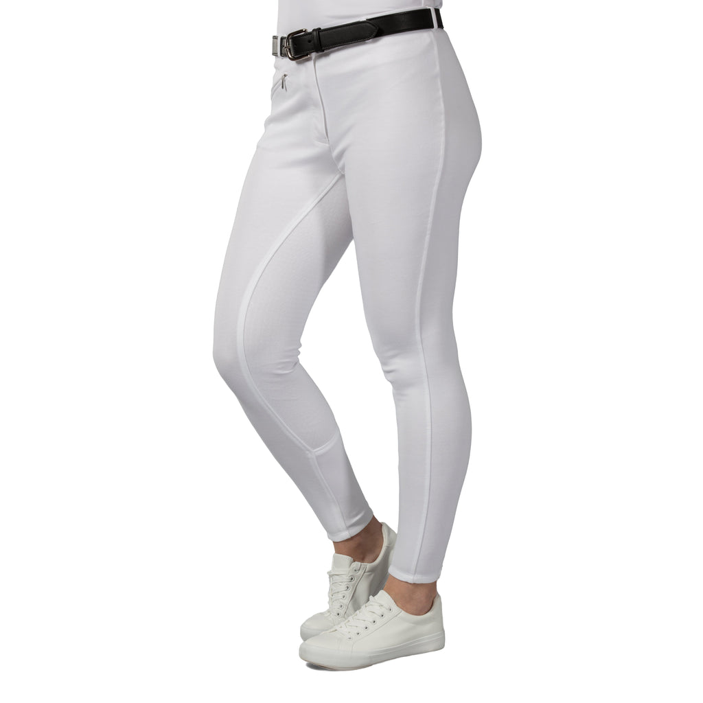 Horze Active Womens Silicone Full Seat Breeches image #3