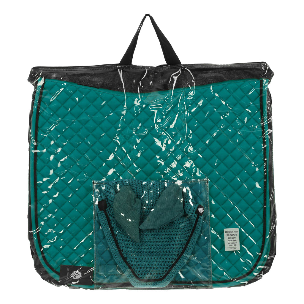 Equinavia Voss Dressage Saddle Pad and Bonnet Set image #6