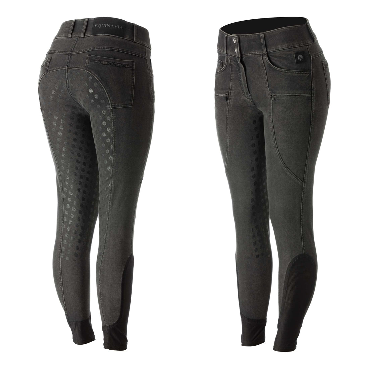 Equinavia Helena Womens Denim Full Seat Breeches image #11