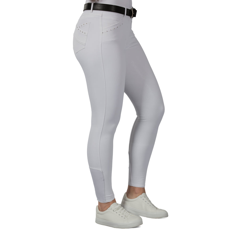B Vertigo Olivia Womens Silicone Full Seat Breeches image #4