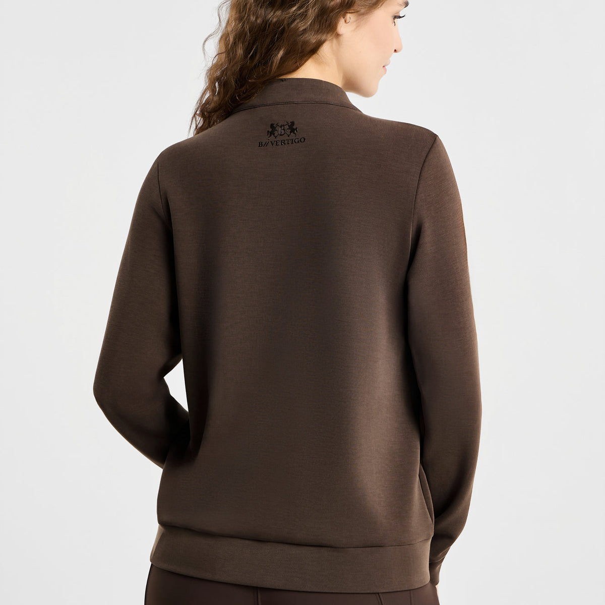 B Vertigo Kareina Womens Ultra Soft Half Zip Sweater image #4
